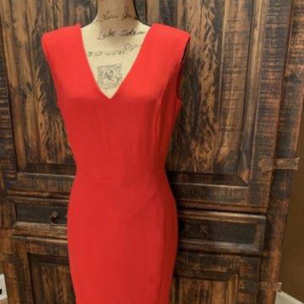 Mango Red Dress